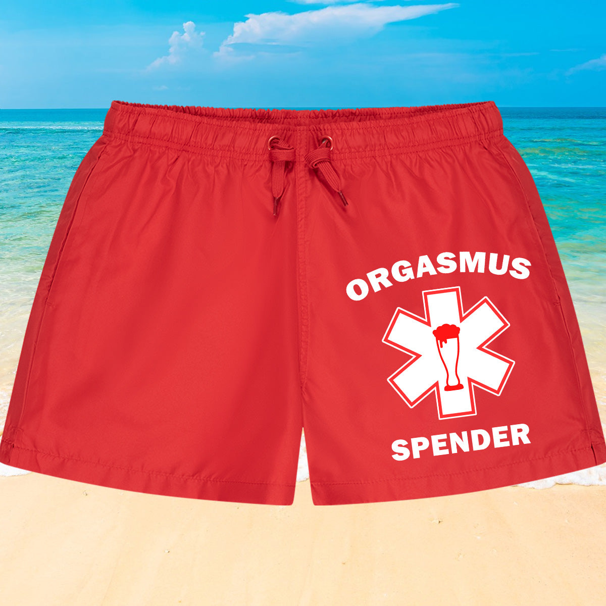 ORGASMUS SPENDER - Premium Badehose