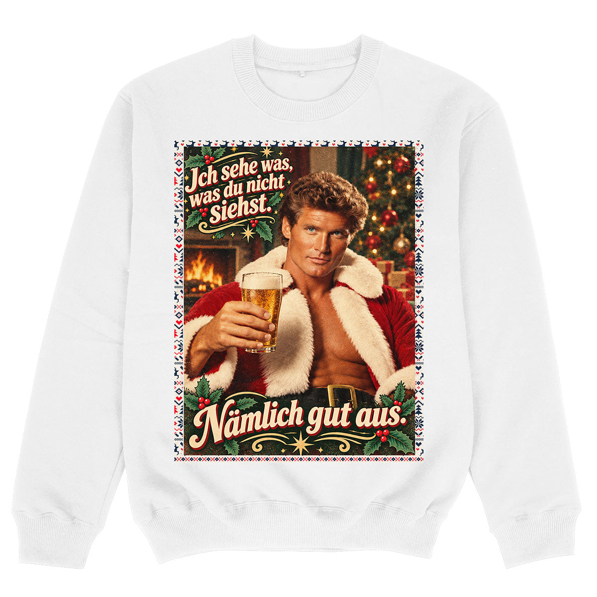 ICH SEHE WAS - Premium Sweater