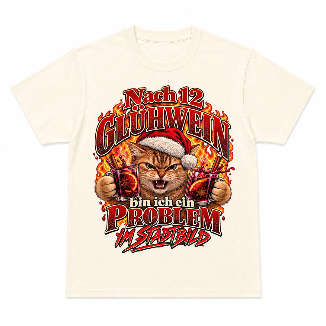 GLÜHWEIN PROBLEM - Kerst T-Shirt