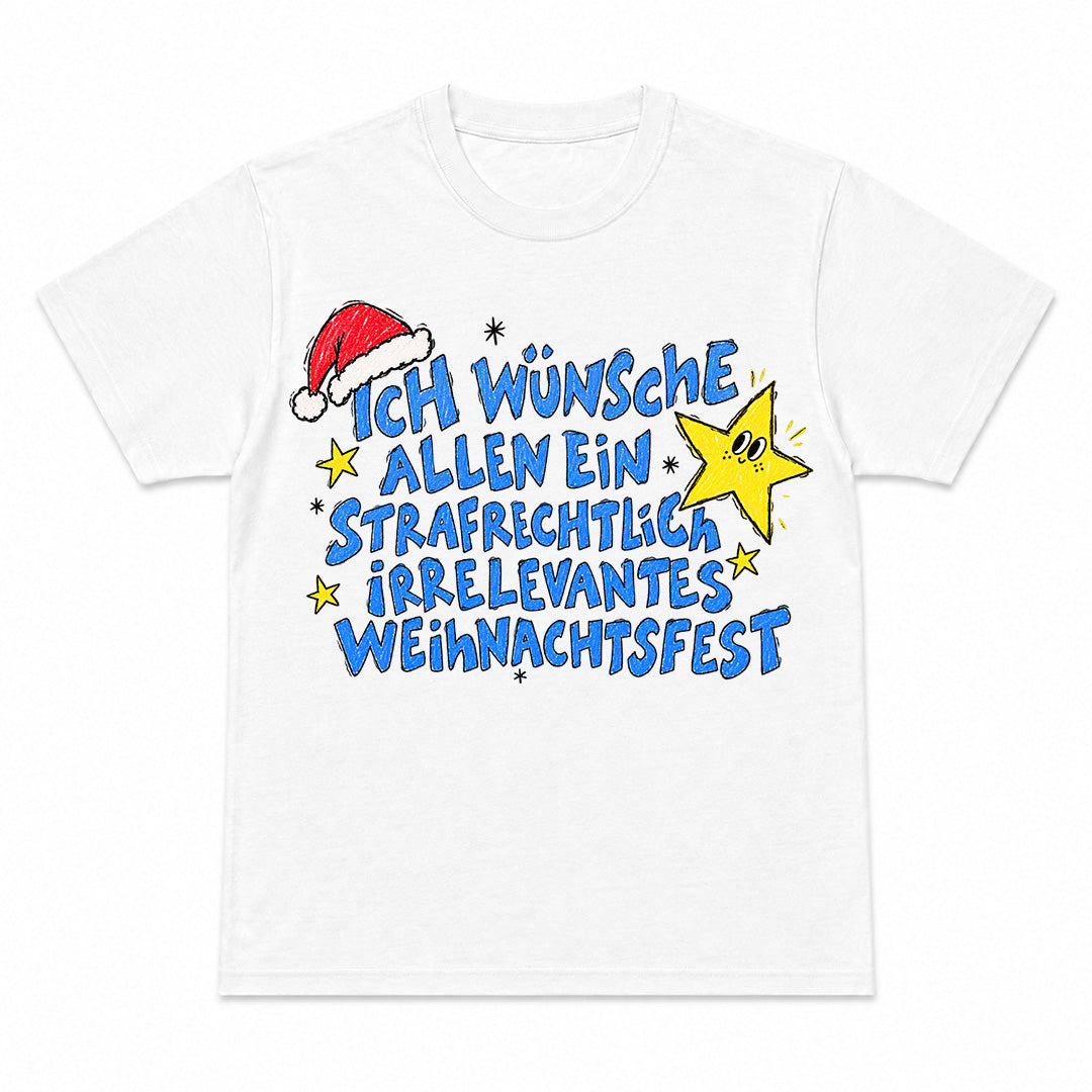 STRAFRECHTLICH IRRELEVANTES WEIHNACHTSFEST - T-Shirt Premium Unisex