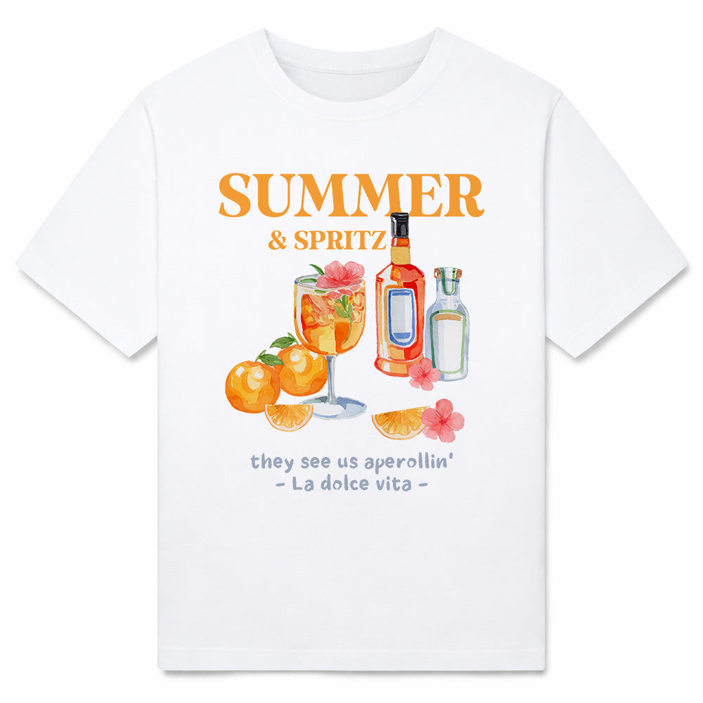 SUMMER & SPRITZ - Premium T-Shirt Unisex