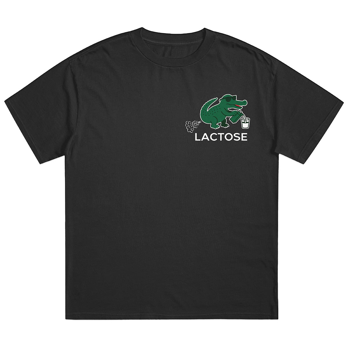 LACTOSE BRUSTDRUCK - Premium Shirt Unisex