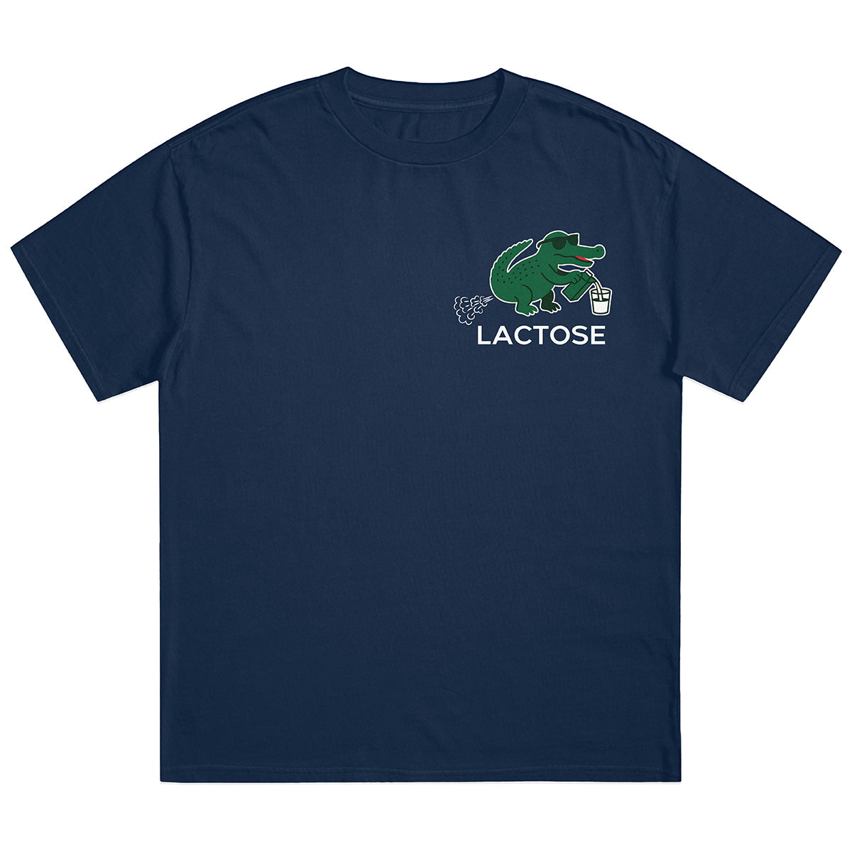 LACTOSE BRUSTDRUCK - Premium Shirt Unisex