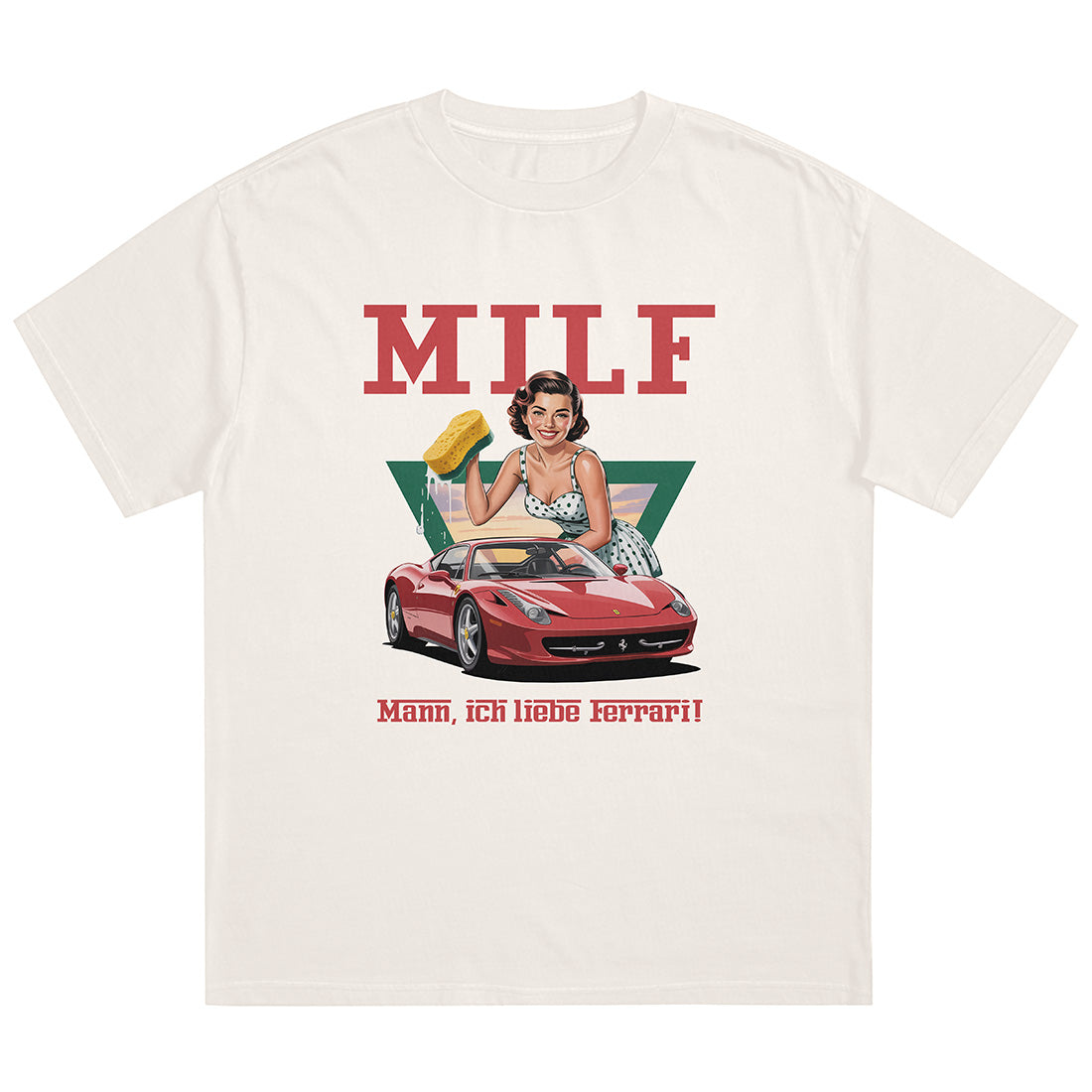 MANN, ICH LIEBE FERRARI - Premium Shirt Unisex