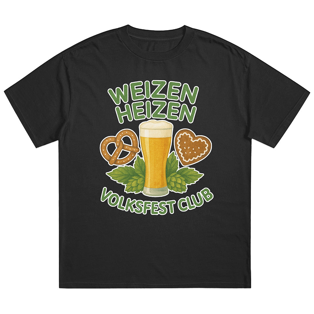 WEIZEN HEIZEN VOLKSFEST CLUB - Premium Shirt Unisex