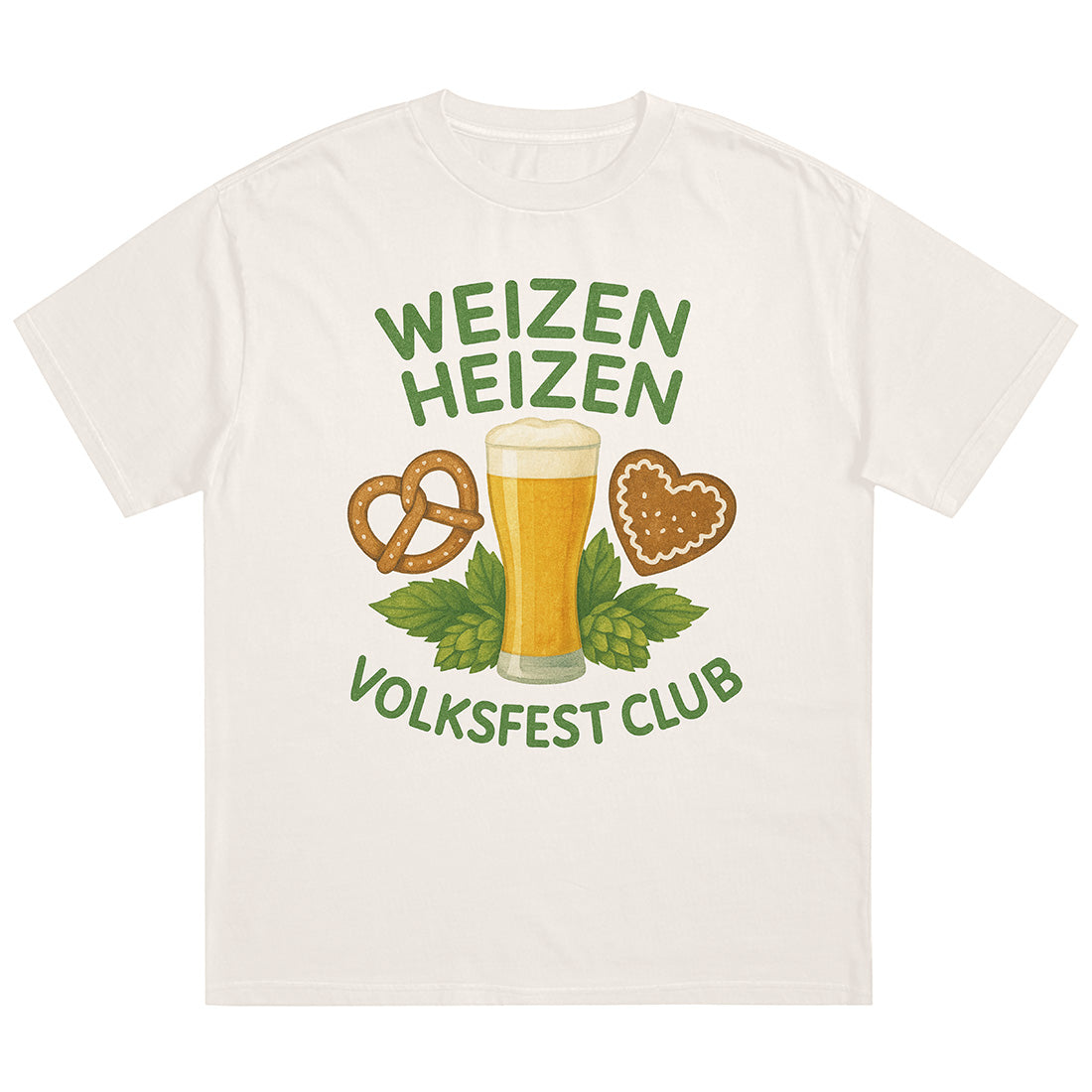 WEIZEN HEIZEN VOLKSFEST CLUB - Premium Shirt Unisex
