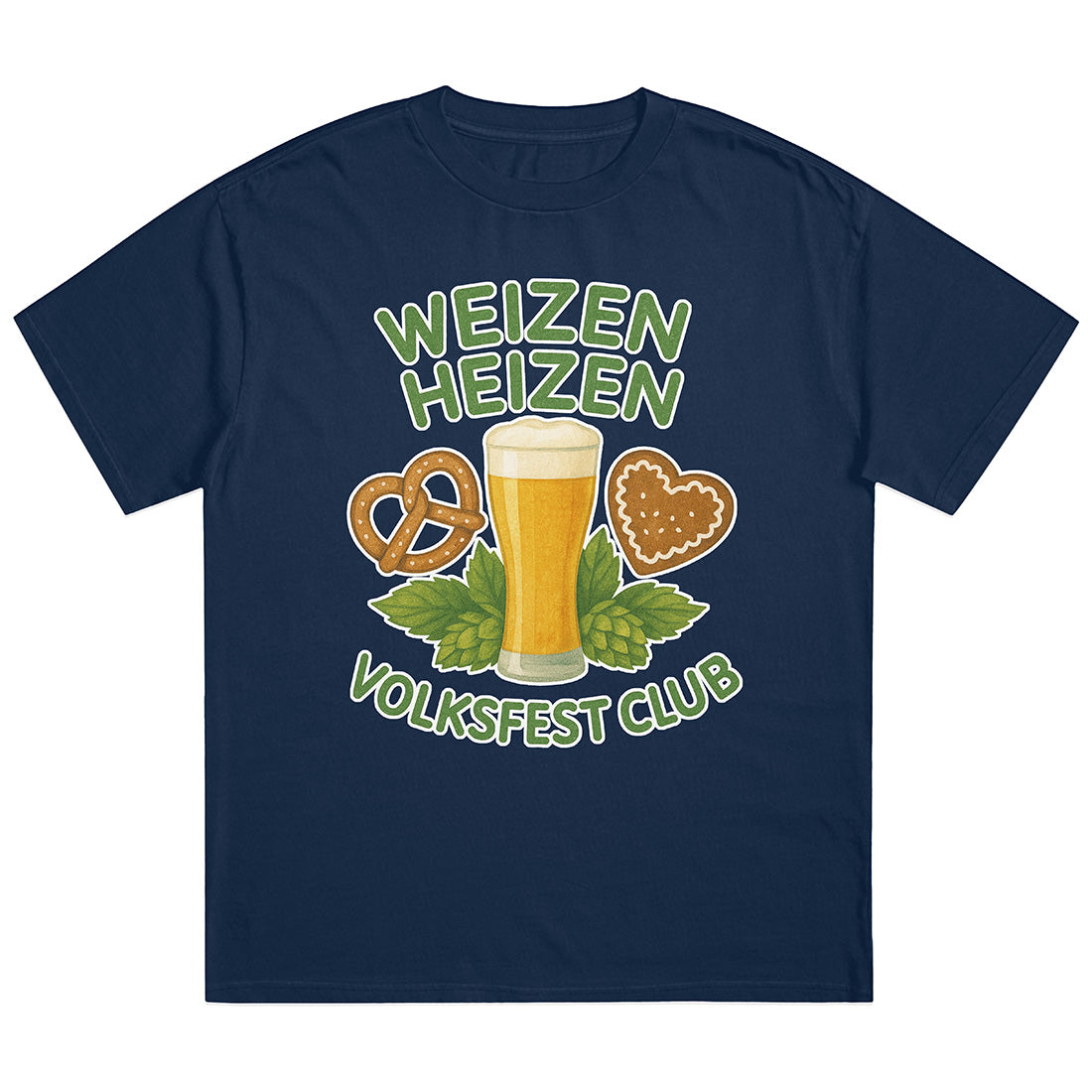 WEIZEN HEIZEN VOLKSFEST CLUB - Premium Shirt Unisex
