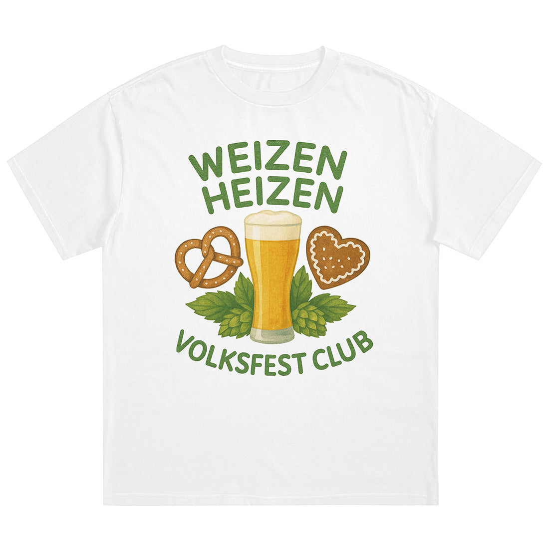 WEIZEN HEIZEN VOLKSFEST CLUB - Premium Shirt Unisex