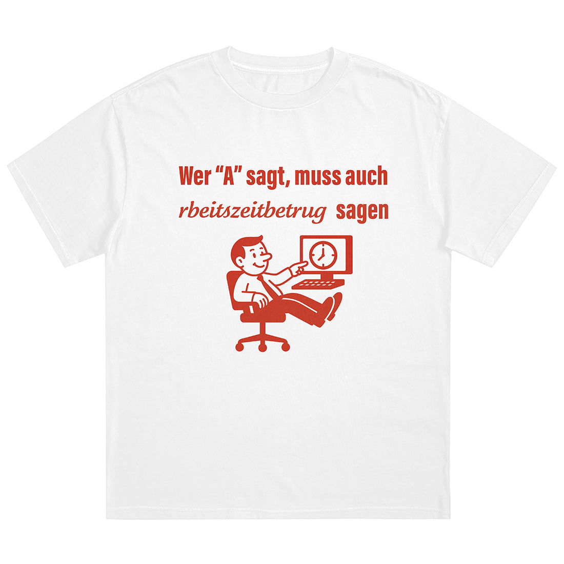 WER A SAGT - Premium Shirt Unisex