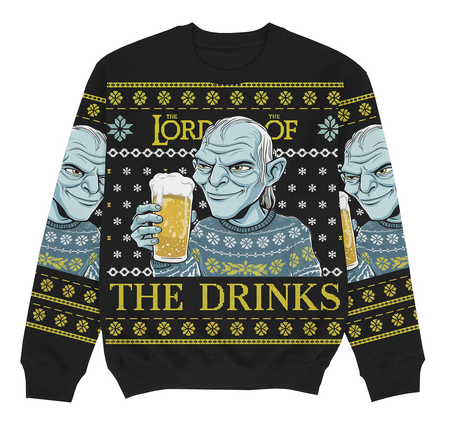 LORD OF THE DRINKS - Fullprint Sweater