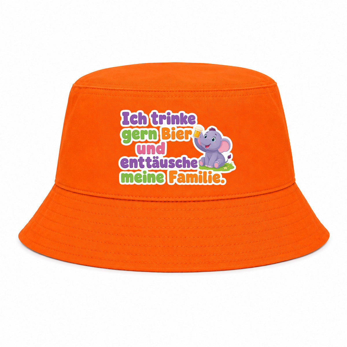 ICH TRINKE GERN BIER - Premium Bucket Hat