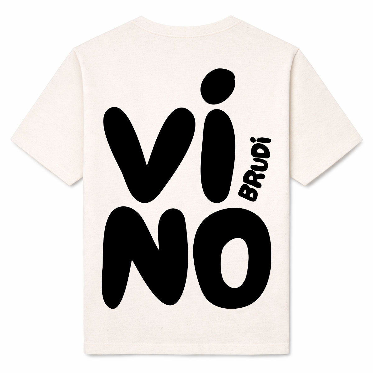 VINO BRUDI - Premium T-Shirt Backprint