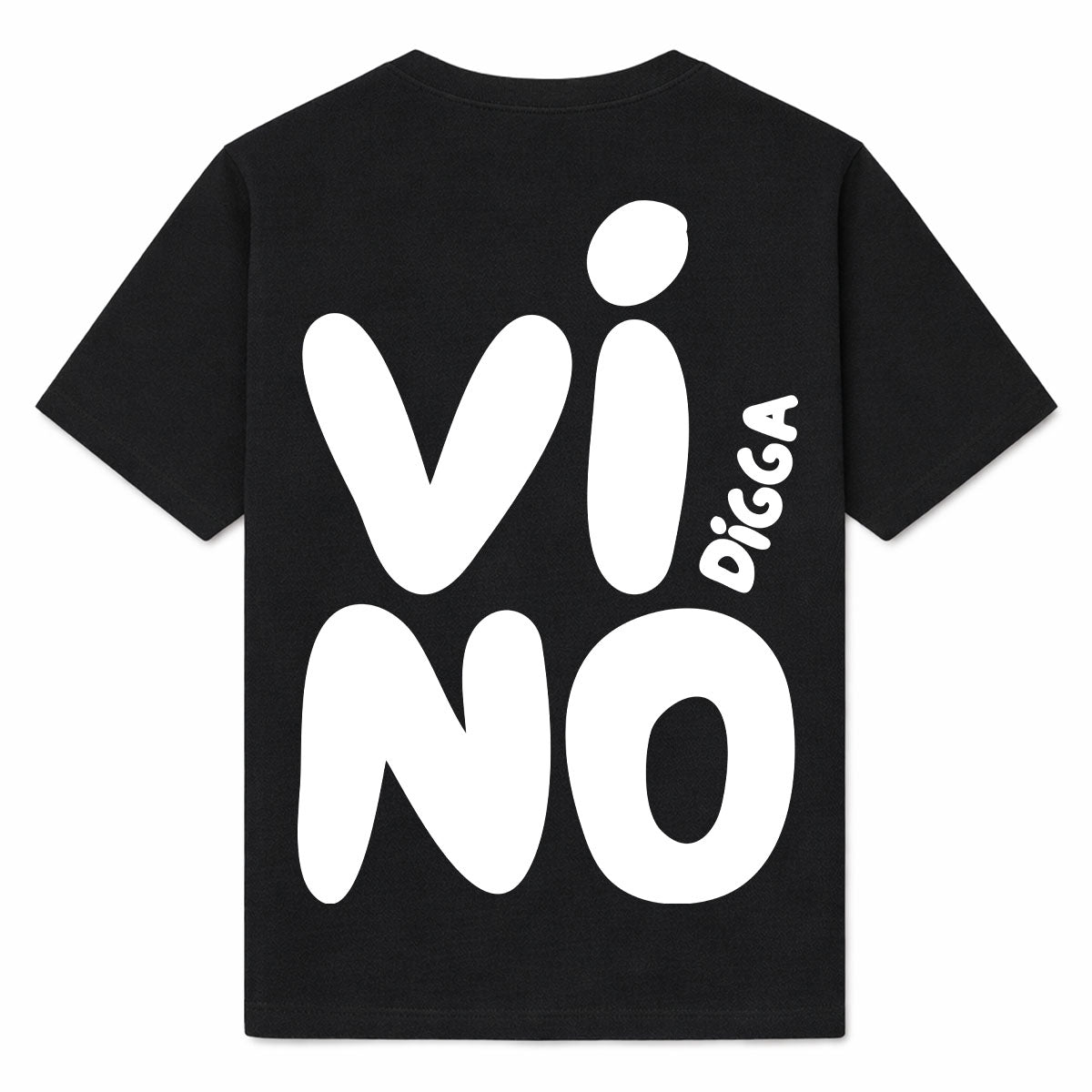VINO DIGGA - Premium T-Shirt Backprint