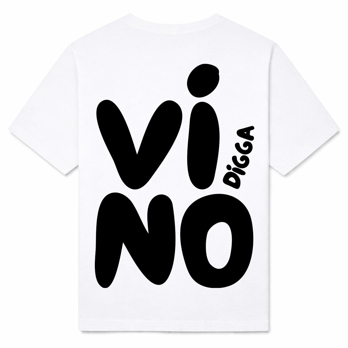 VINO DIGGA - Premium T-Shirt Backprint