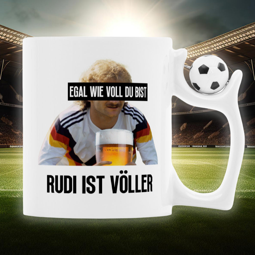 VOLL - Fußballtasse