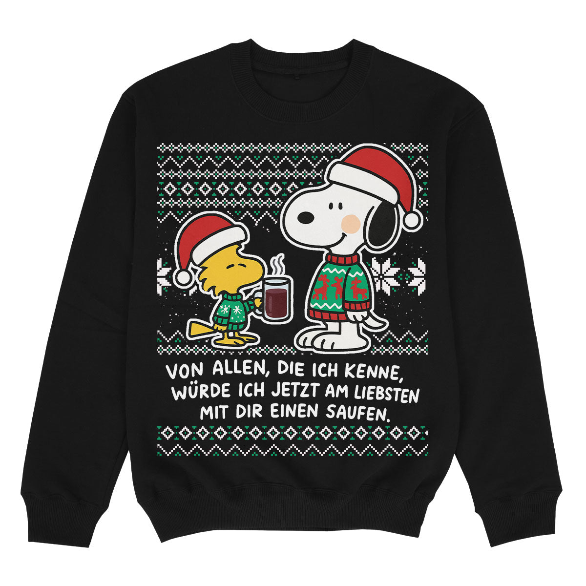 MIT DIR SAUFEN - Premium Christmas Sweater