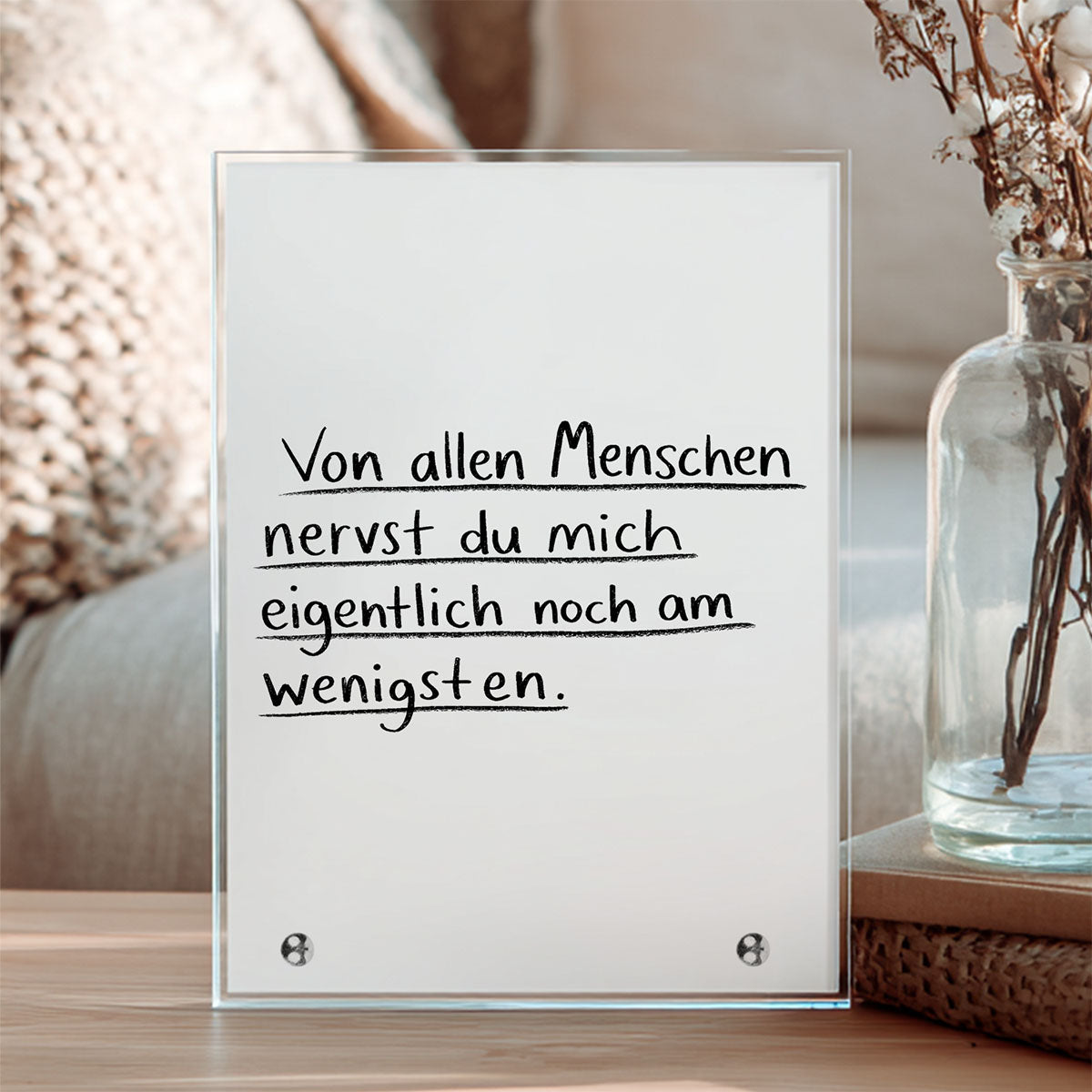 VON ALLEN MENSCHEN - Glasaufsteller