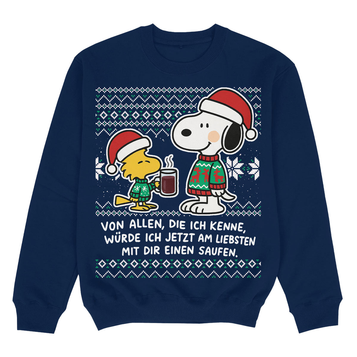 MIT DIR SAUFEN - Premium Christmas Sweater