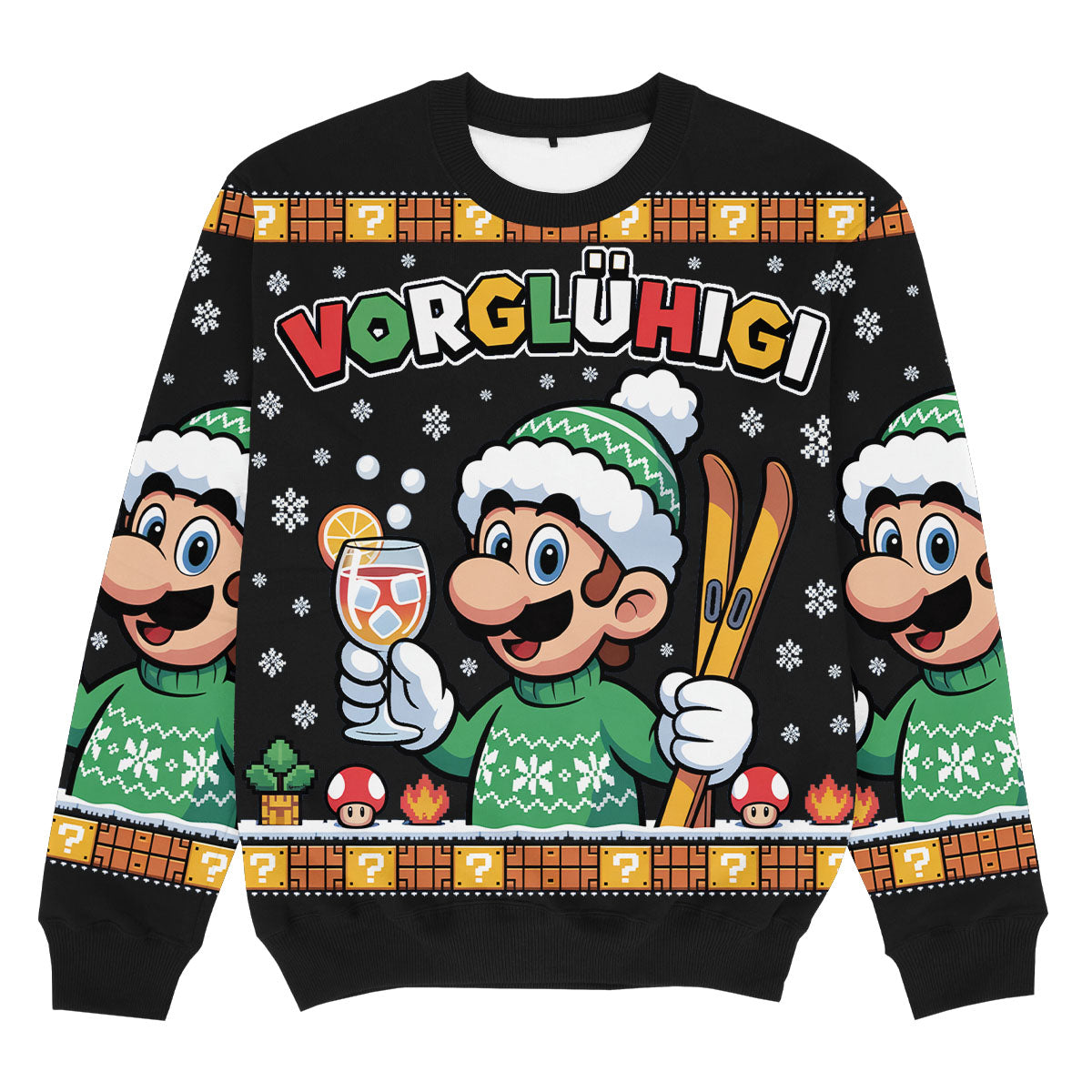 VORGLÜHIGI - Premium Fullprint Sweater