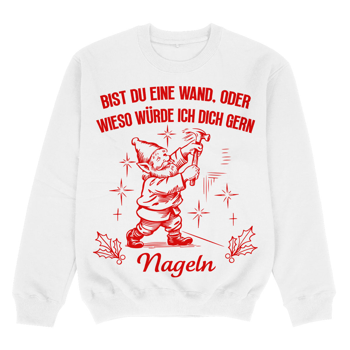 BIST DU EINE WAND - Premium Sweater