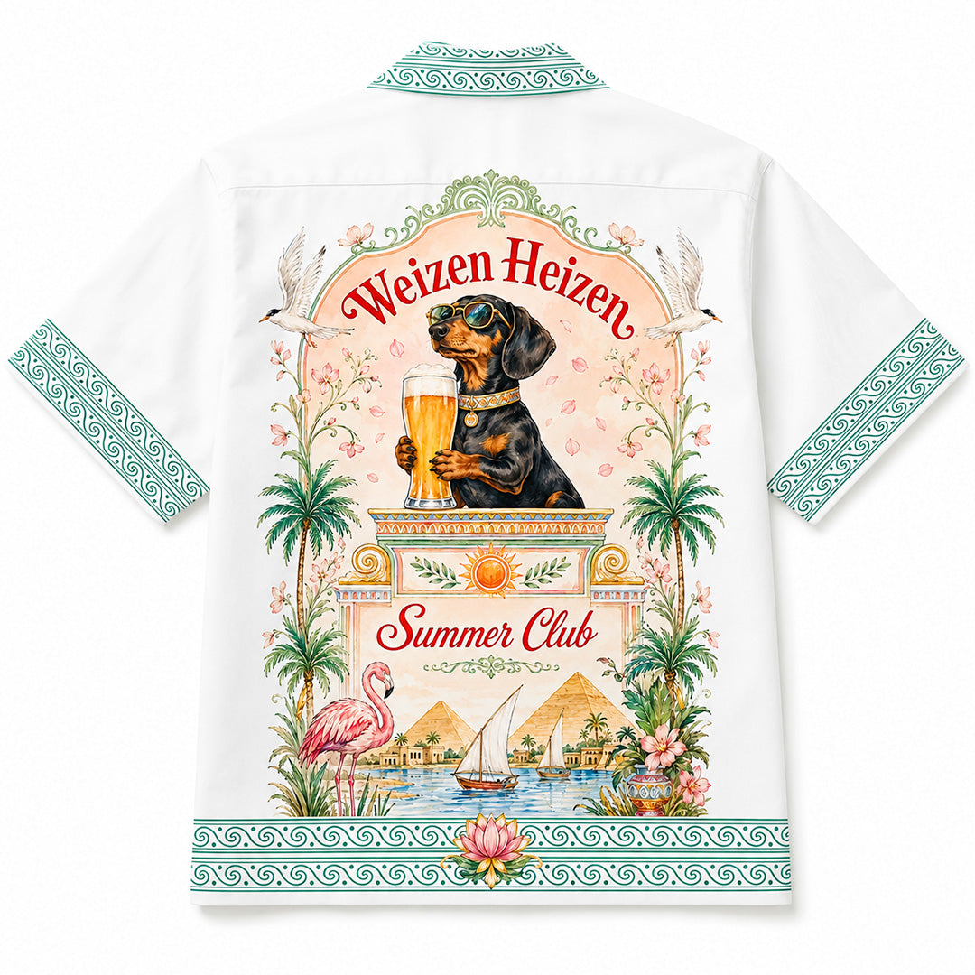 WEIZEN HEIZEN SUMMER CLUB '26 - Premium Hawaiihemd