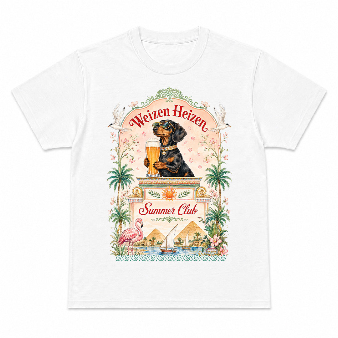 WEIZEN HEIZEN SUMMER CLUB - Premium T-Shirt Unisex