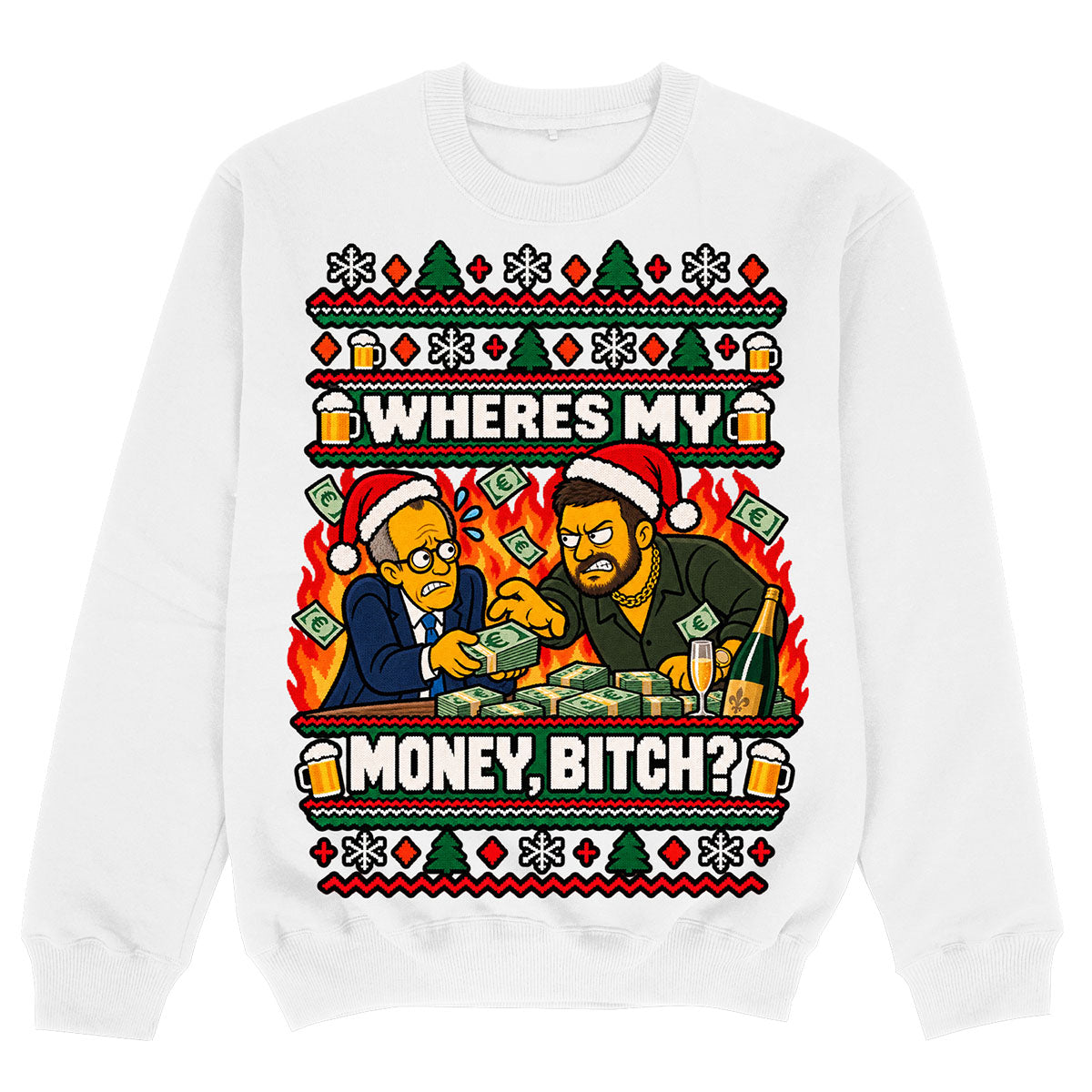 WHERE'S MY MONEY - Premium Sweater