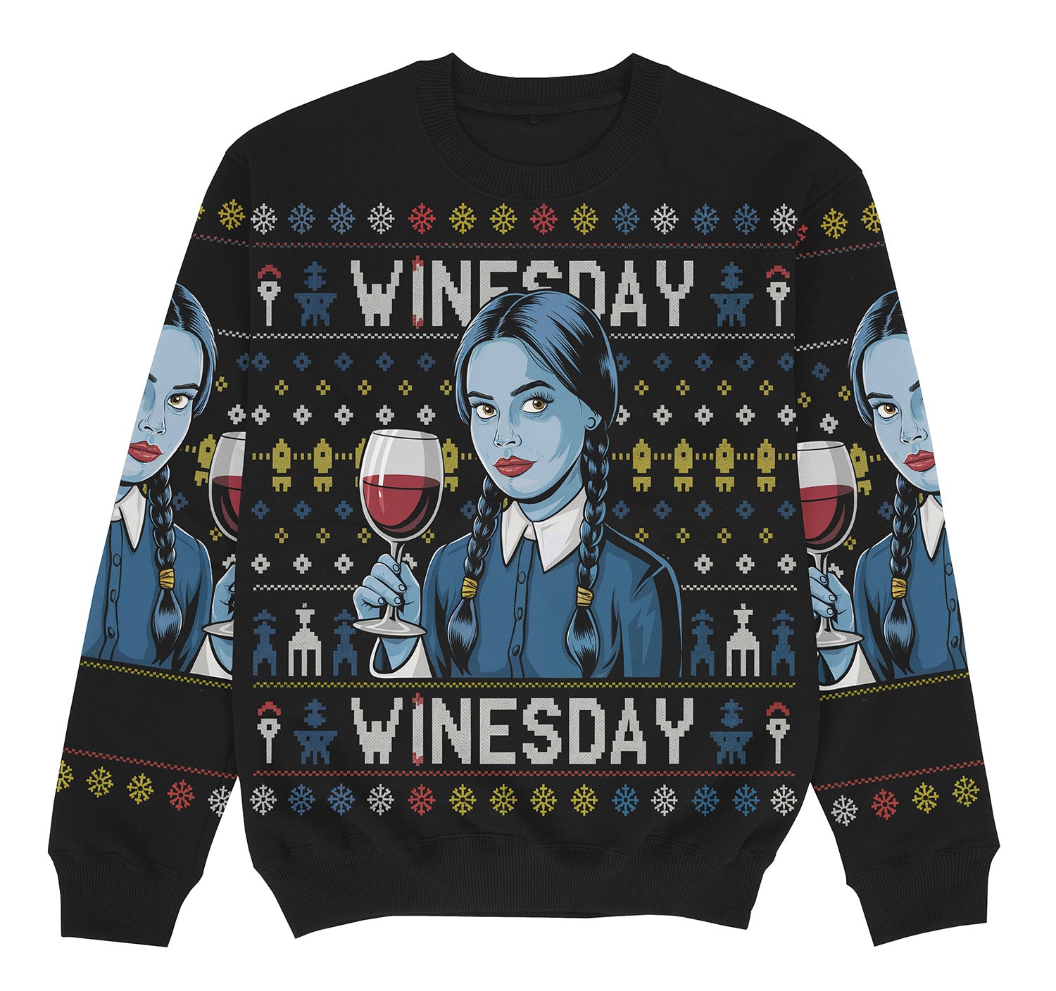 WINESDAY - Fullprint Sweater