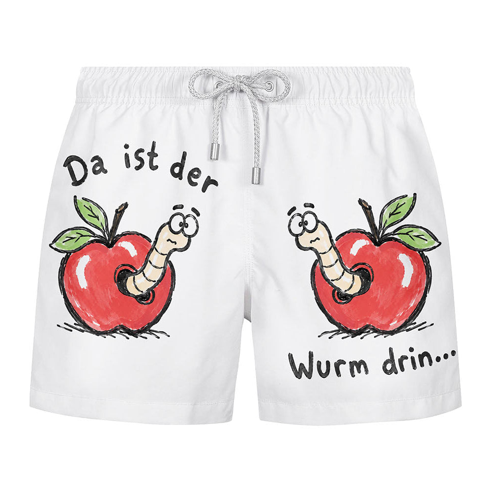 DA IST DER WURM DRIN - Premium Badehose