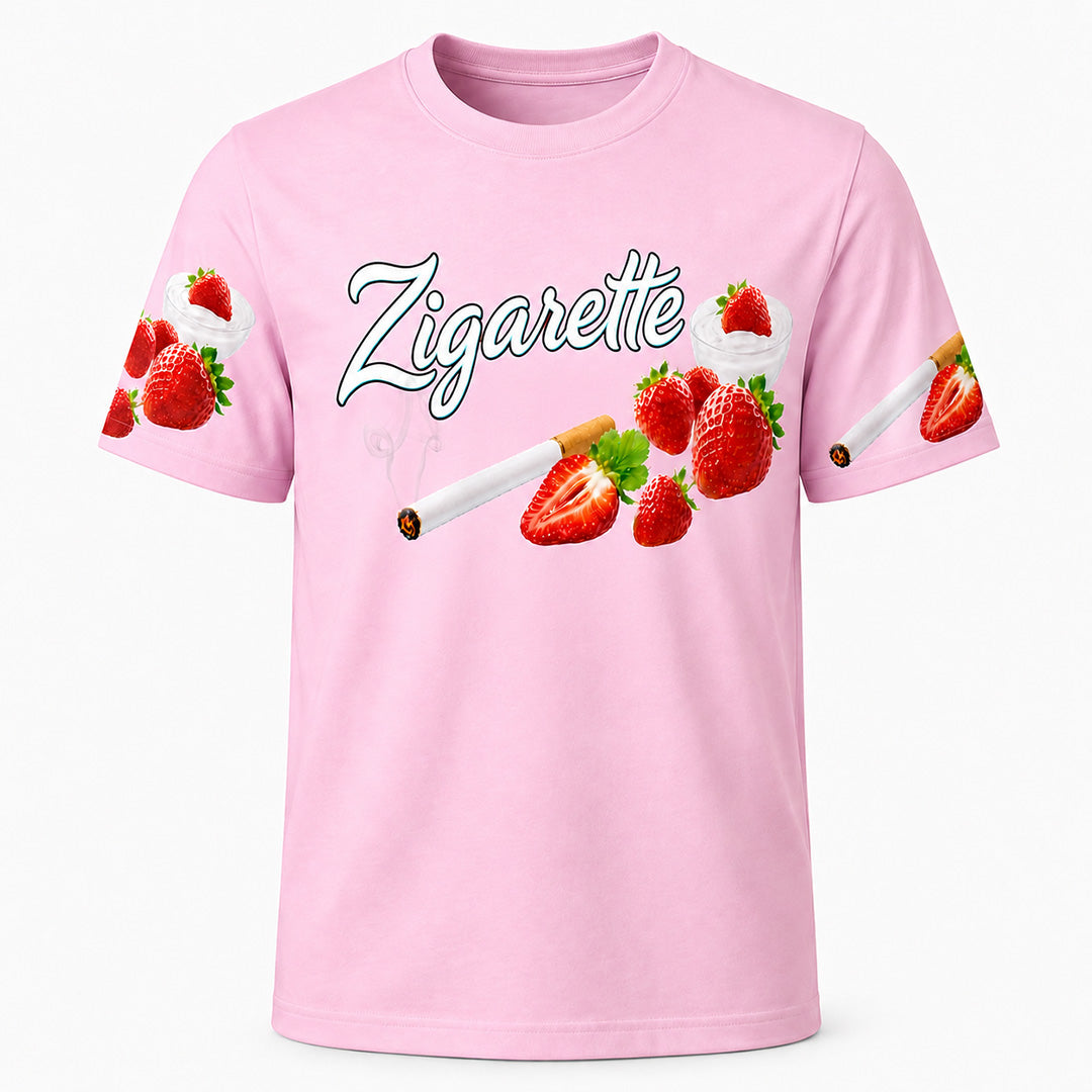 ZIGARETTE - Premium T-Shirt Fullprint