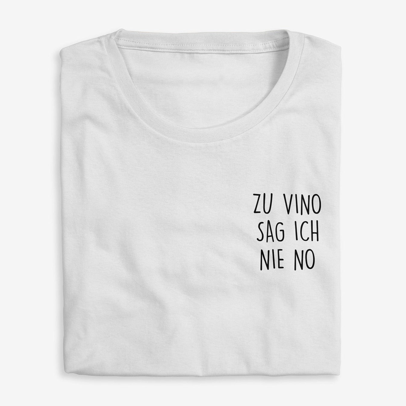 Zu Vino sag ich nie no Tshirt Herren - Weinspirits