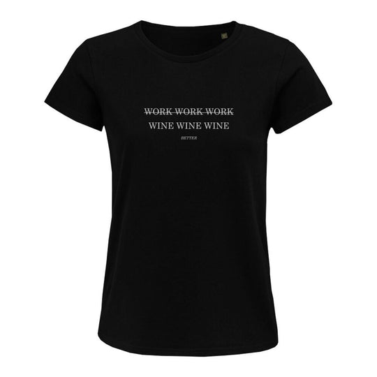 Work wine - Premium Shirt Damen - Weinspirits