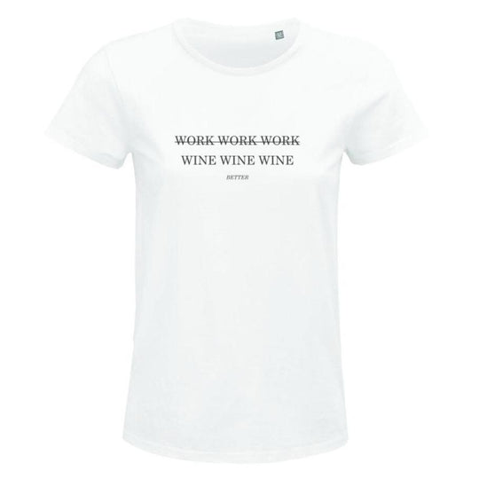 Work wine - Premium Shirt Damen - Weinspirits