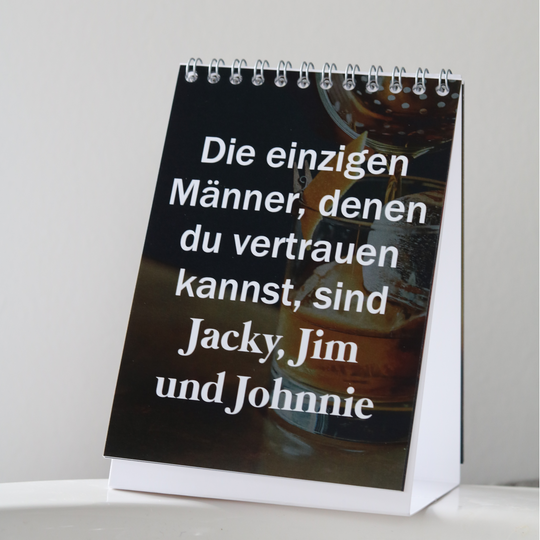 SPRÜCHE TISCHAUFSTELLER - Weinspirits