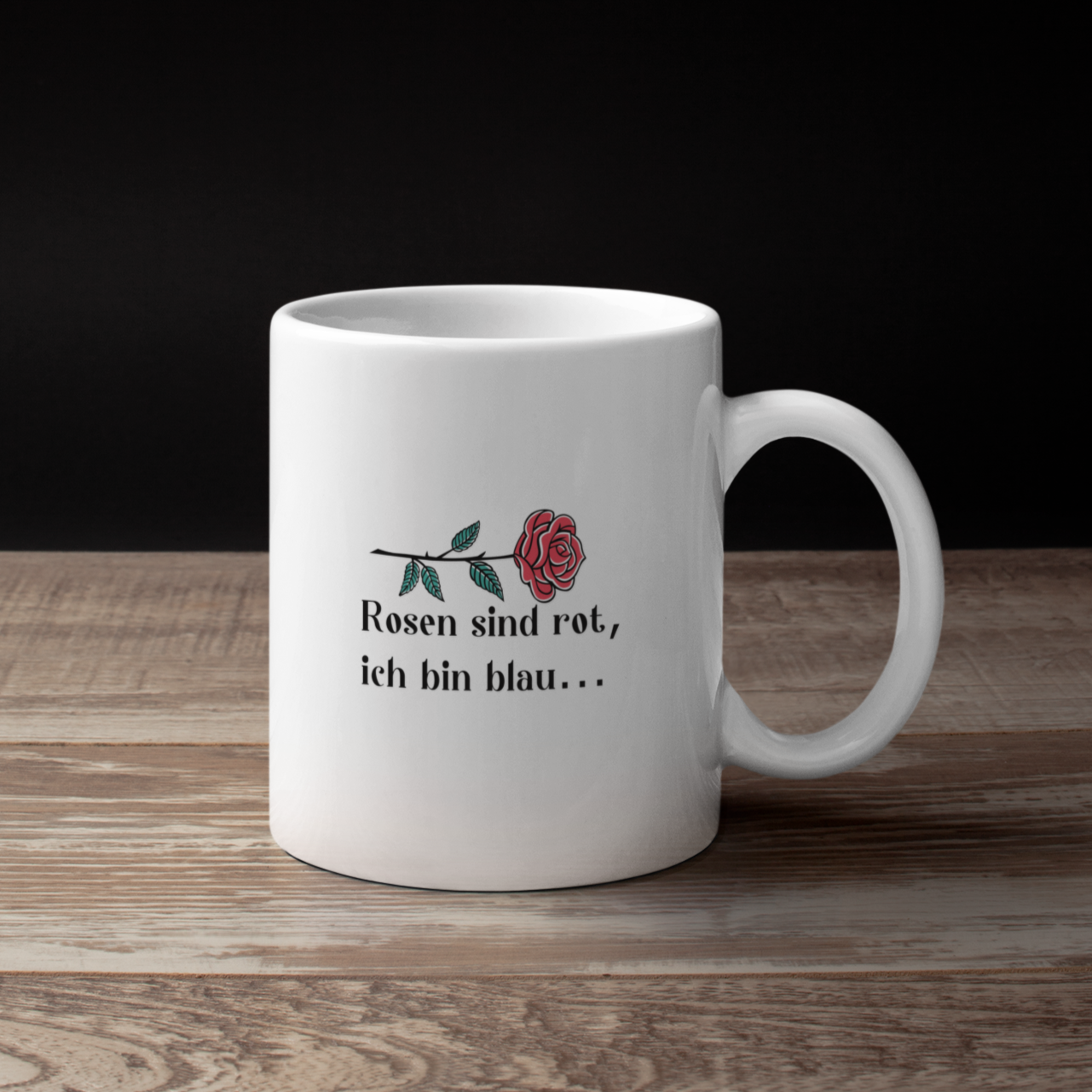 ROSEN SIND ROT - Premium Tasse - Weinspirits