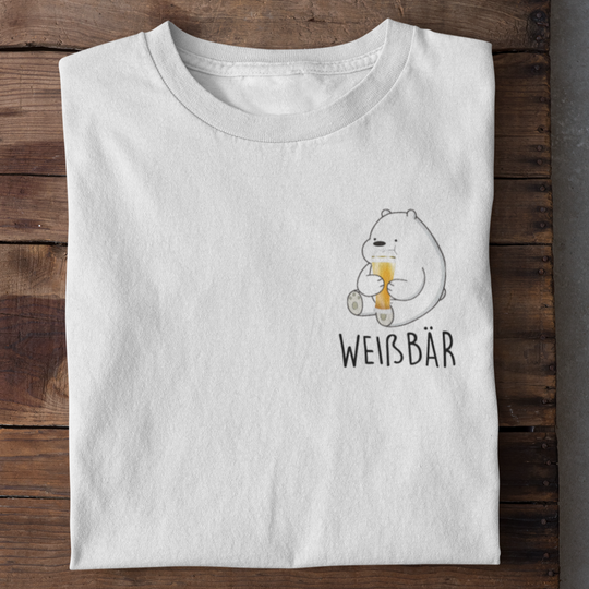 WEIßBÄR - Premium Shirt Herren - Weinspirits
