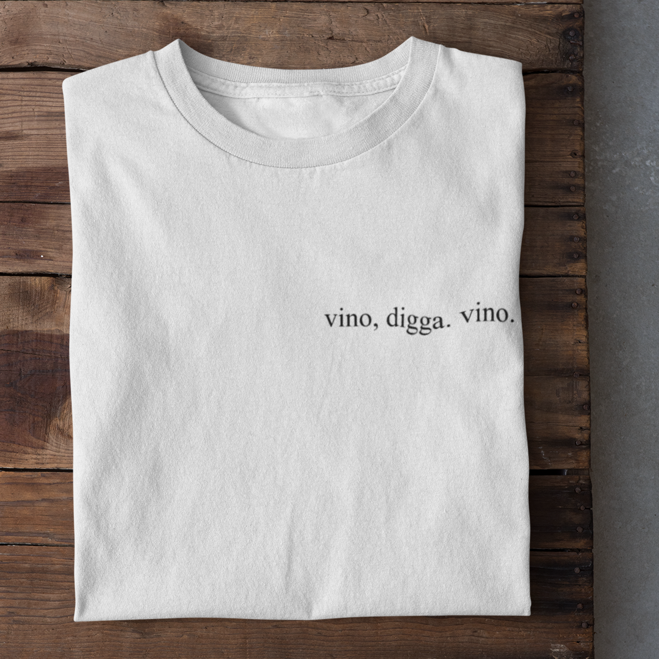 vino, digga - Shirt Herren - Weinspirits