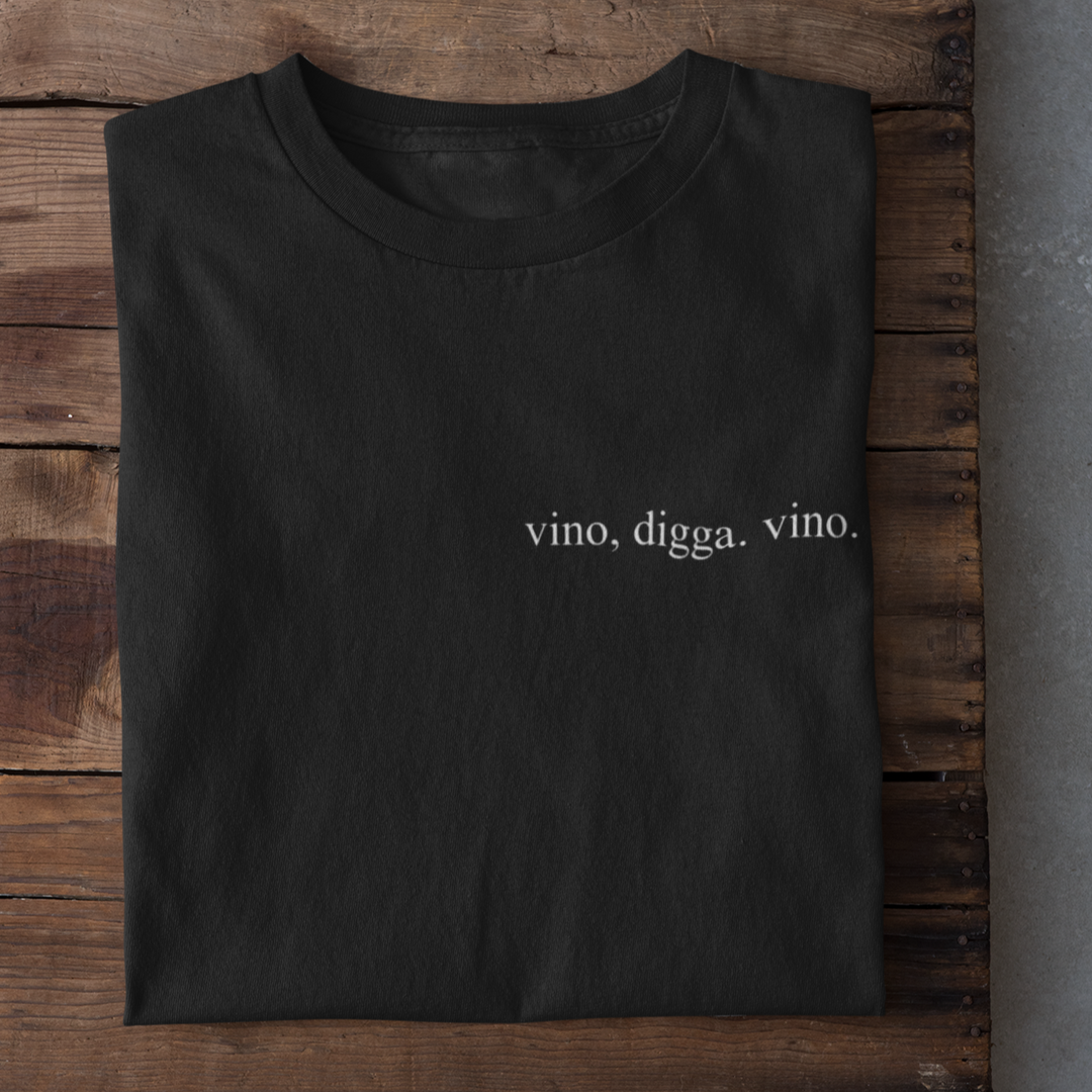 vino, digga - Bio Shirt Herren - Weinspirits