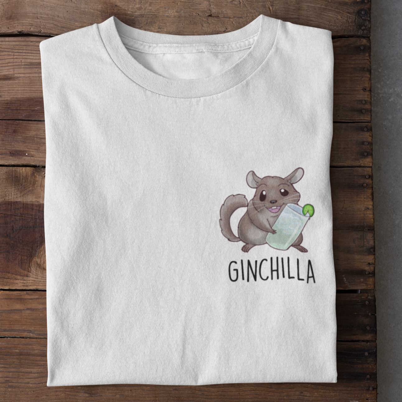 GINCHILLA - Premium Shirt Herren - Weinspirits