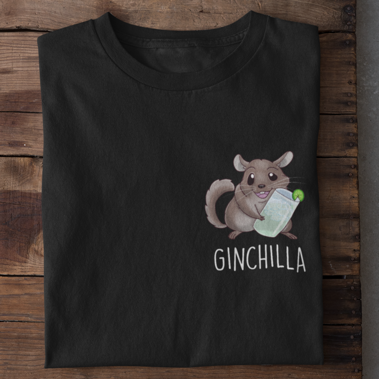 GINCHILLA - Premium Shirt Herren - Weinspirits
