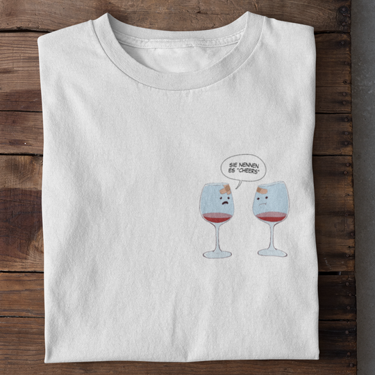 CHEERS - Bio Shirt Herren - Weinspirits