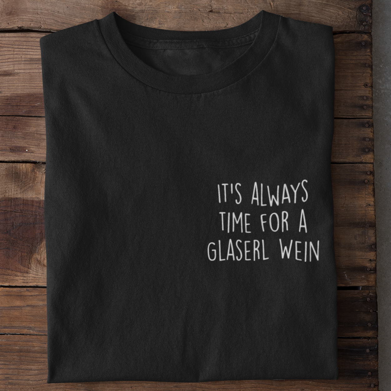 Time for a Glaserl Wein - Premium Shirt Herren - Weinspirits