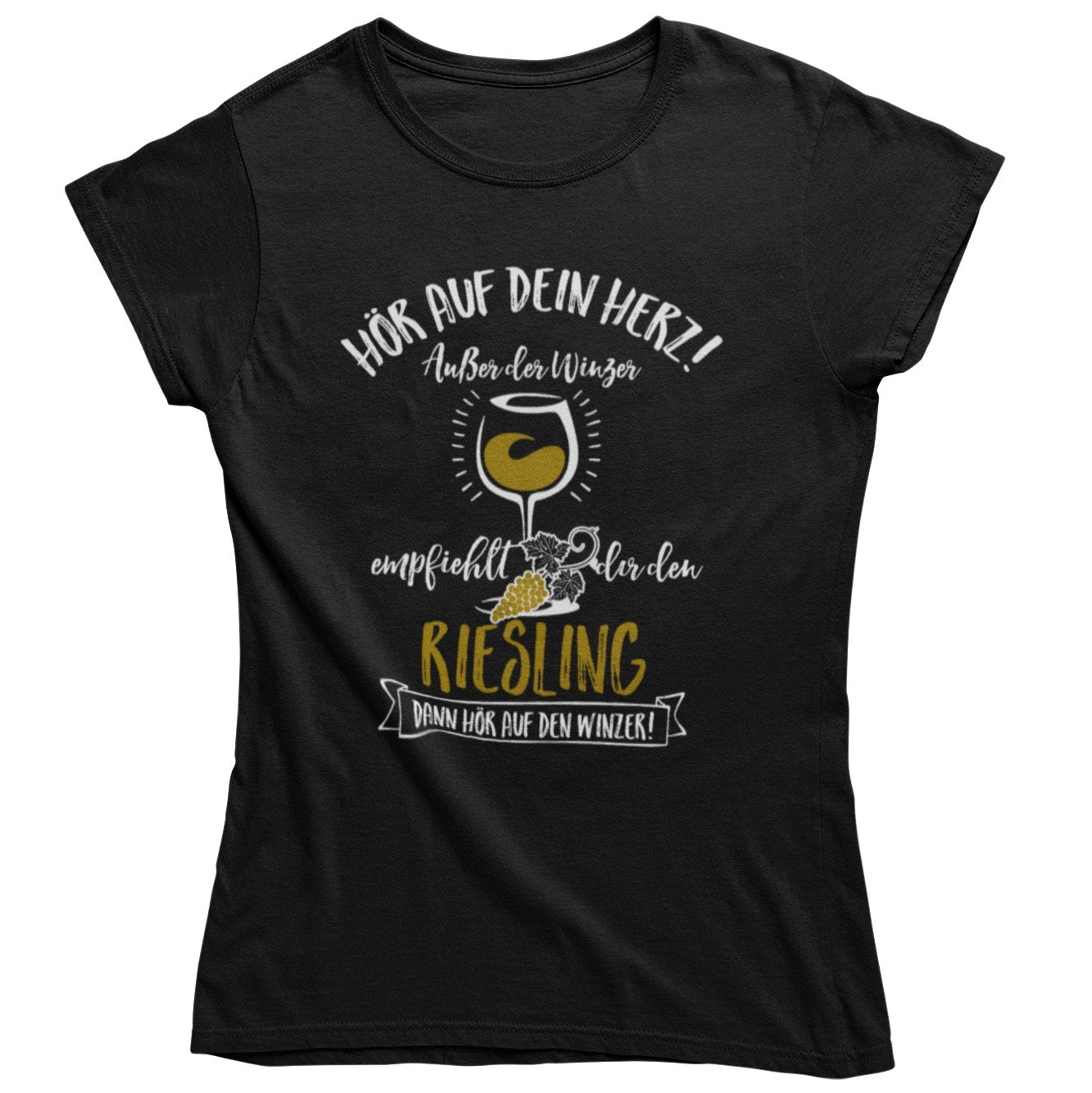 Hör auf dein Herz - Shirt Frauen - Weinspirits