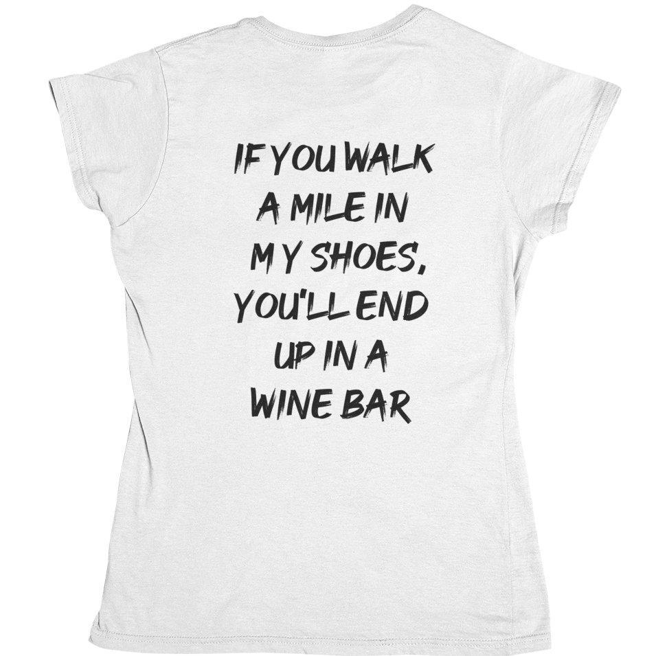 Wine bar - Bio Shirt Damen - Weinspirits