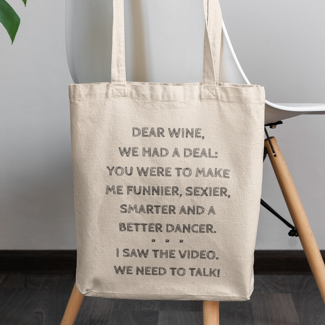 Dear Wine - Einkaufstasche - Weinspirits