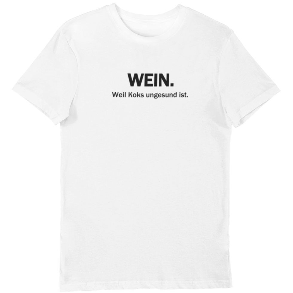 Ungesund - Premium Shirt Herren - Weinspirits