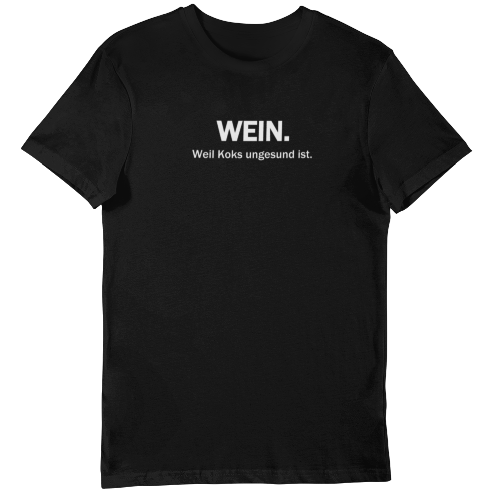 Ungesund - Premium Shirt Herren - Weinspirits