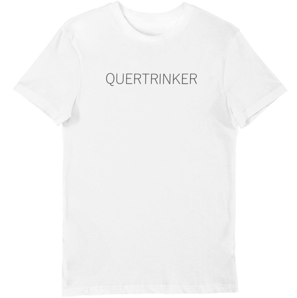 QUERTRINKER - Bio Shirt Herren - Weinspirits