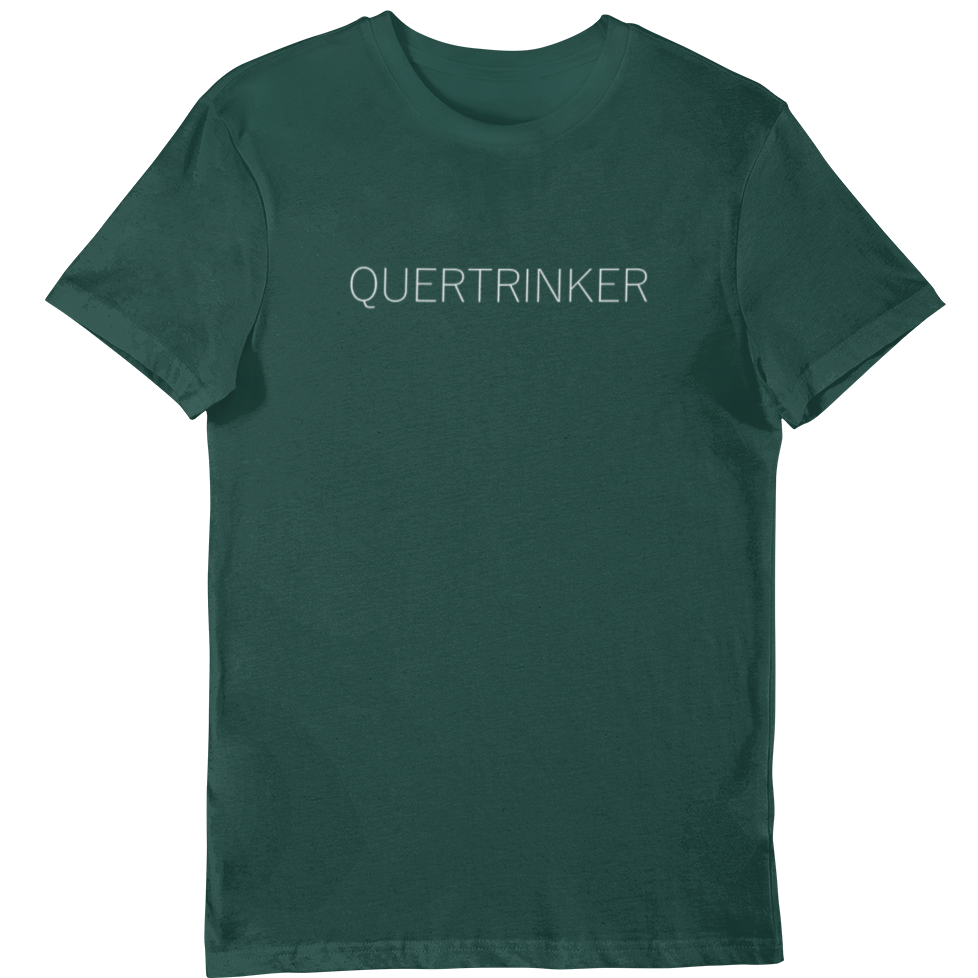 QUERTRINKER - Bio Shirt Herren - Weinspirits