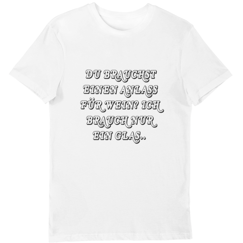 ANLASS - Bio Shirt Herren - Weinspirits